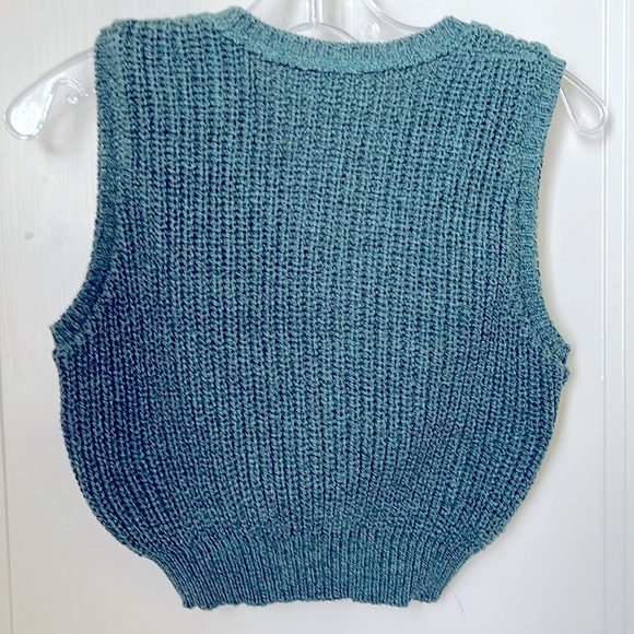 Green Sweater Vest Size 12 Months The Children’s Place TCP Vintage NWT - Picture 7 of 7